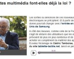 Interview Tablette Tactile France Culture