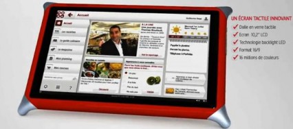 Tablette pour cuisiniers QOOQ