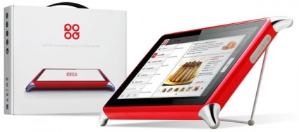 Tablette tactile QOOQ, la tablette pour cuisiniers