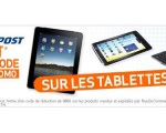 Promo : frais de ports offerts chez RueDuCommerce sur les tablettes tactiles