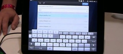 Longue démonstration vidéo de la tablette HP TouchPad sous WebOS