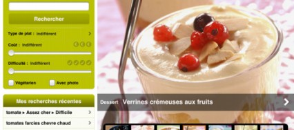 Marmiton pour iPad : plus aucune excuse pour ne pas cuisiner !