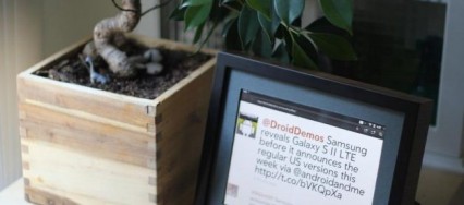 Vous ne savez pas quoi faire de votre TouchPad ? Faites-en un cadre Twitter !