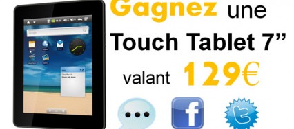 Gagnez la tablette Carrefour Touch Tablet CT704 d'une valeur de 129€