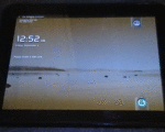 Photo de l'Hp Touchpad en dual boot Android Gingerbread/WebOS