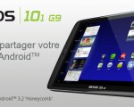 L'une des deux tablettes Archos : la 101 G9