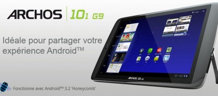 L'une des deux tablettes Archos : la 101 G9