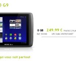La tablette Archos 80 Gen9 8Go (vraiment) disponible pour 249,99 €
