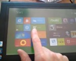 Démonstration rapide de Windows 8 sur tablette en vidéo