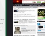 Le splitscreen sous Windows 8 : à gauche l’agenda, à droite Internet Explorer