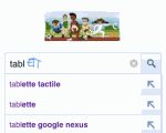 Google manuscrit sur iphone