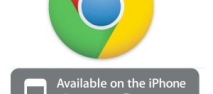 Chrome disponible sur l'App Store