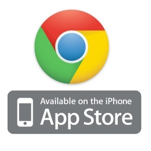 Chrome disponible sur l'App Store