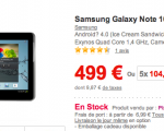 Samsung galaxy note 10 en stock chez Pixmania