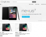 Nexus 7 en vente
