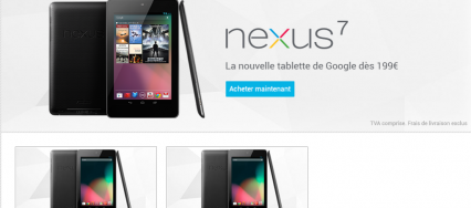 Nexus 7 en vente