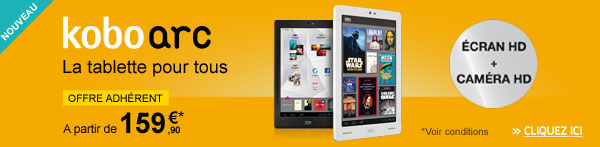 Kobo Arc par Fnac