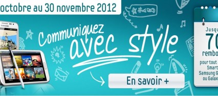 ODR 70€ Samsung Galaxy Note et Note II