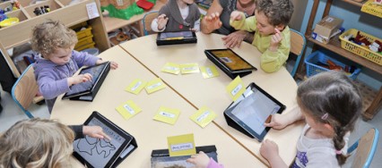 Une école d'Angers avec les iPad Crédits photos (c) angersmag.info