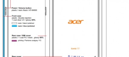 Acer B1 A71 à la FCC
