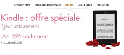 La liseuse Kindle d'Amazon est en solde : 59€ au lieu de 79€ (seulement aujourd'hui)