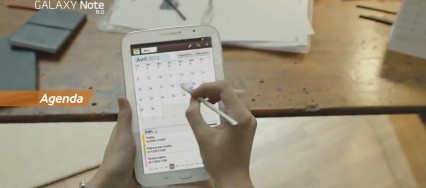 Première pub télé française pour la Samsung Galaxy Note 8