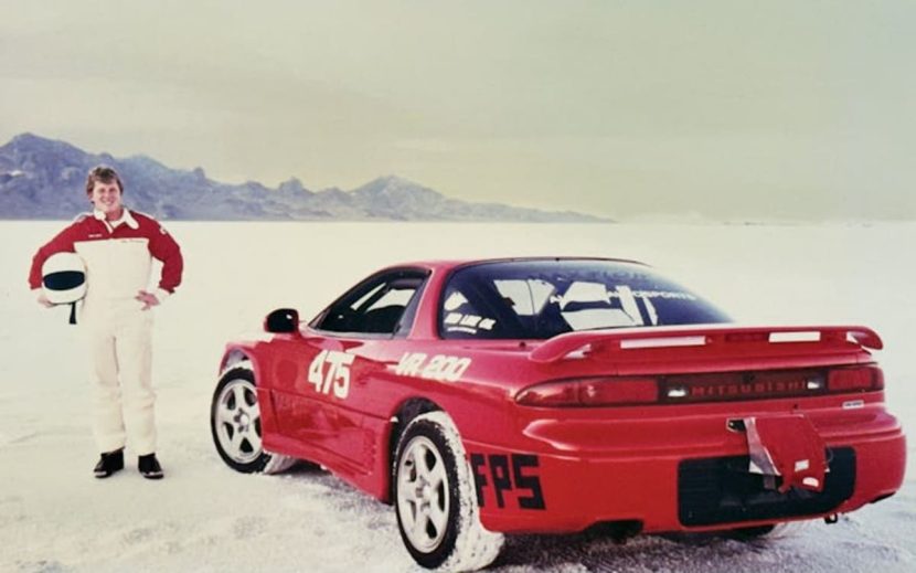 John Hennessey avec une Mitsubishi 3000 GT
