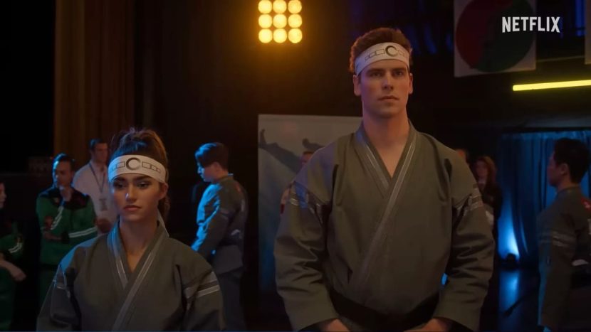 Zara et Axel de Cobra Kai