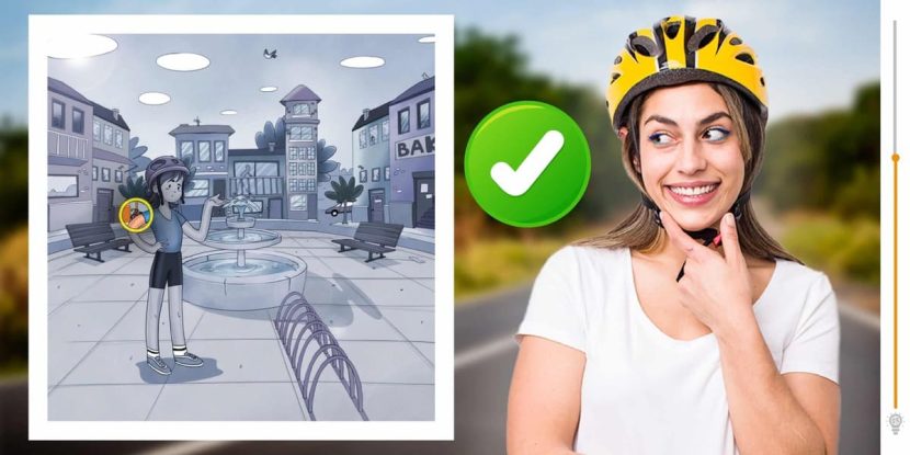 le vélo de la fille