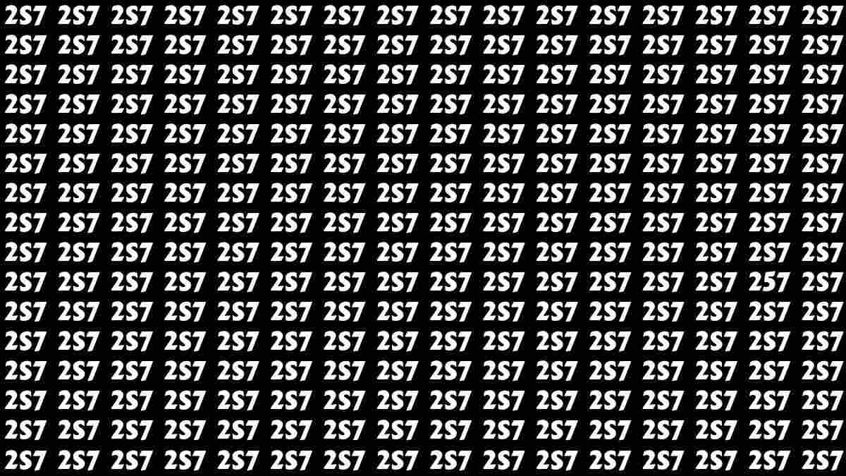 Saurez-vous repérer le nombre 257