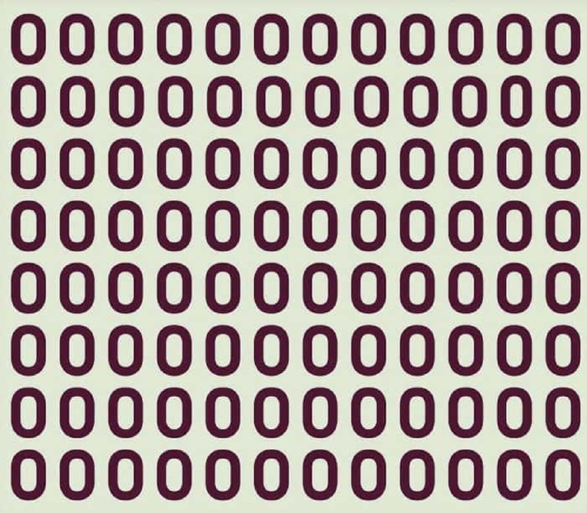 Saurez-vous repérer le chiffre caché en 6 secondes ?