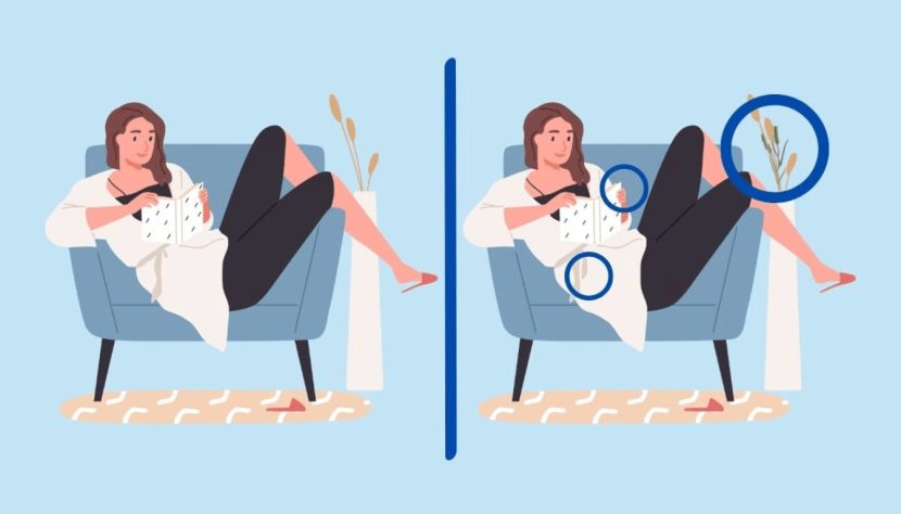 Les 3 différences que vous avez manquées sur l'image