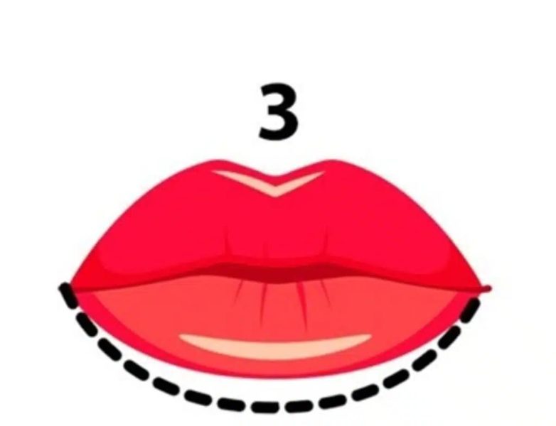 Lèvre supérieure prononcée : le charmeur dramatique