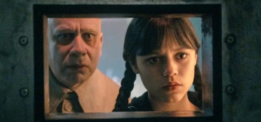 Fred Armisen et Jenna Ortega