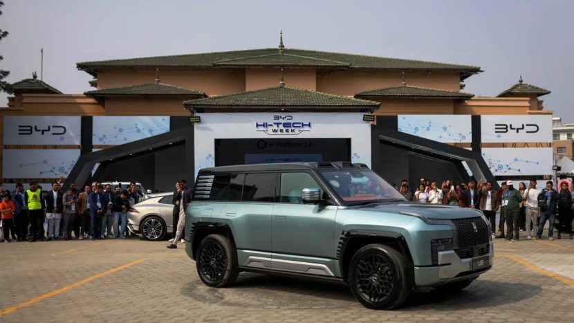 BYD populaire au Népal