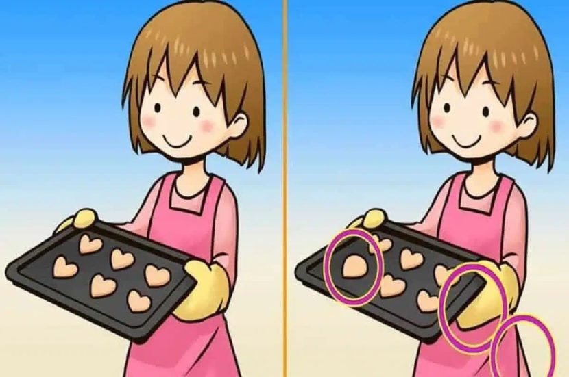 3 différences entre les deux jumelles