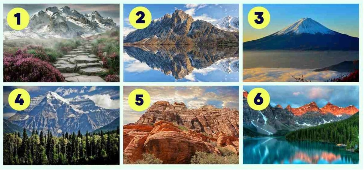 La montagne que vous choisissez révèle vos traits subconscients