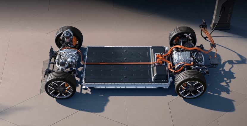 Batteries de la Xpeng P7