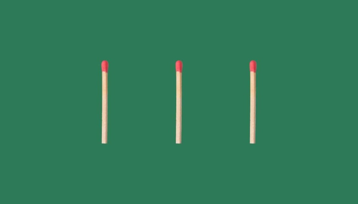 Saurez-vous former un 6 avec seulement 3 allumettes en moins de 20 secondes ? Saurez-vous former un 6 avec seulement 3 allumettes