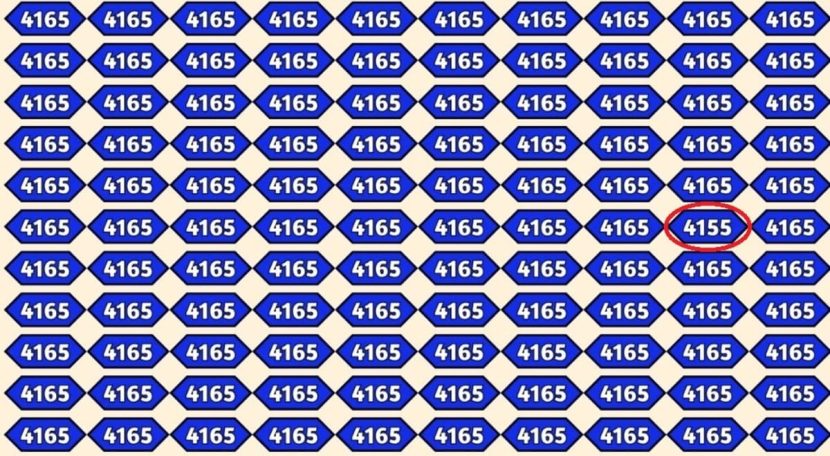 Place du 4155 parmi les 4165
