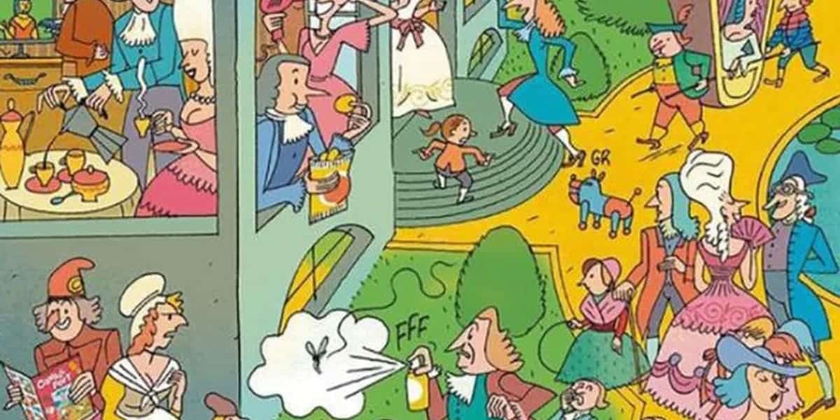 Seuls les QI de 117 et plus repèrent les 14 anachronismes de cette image