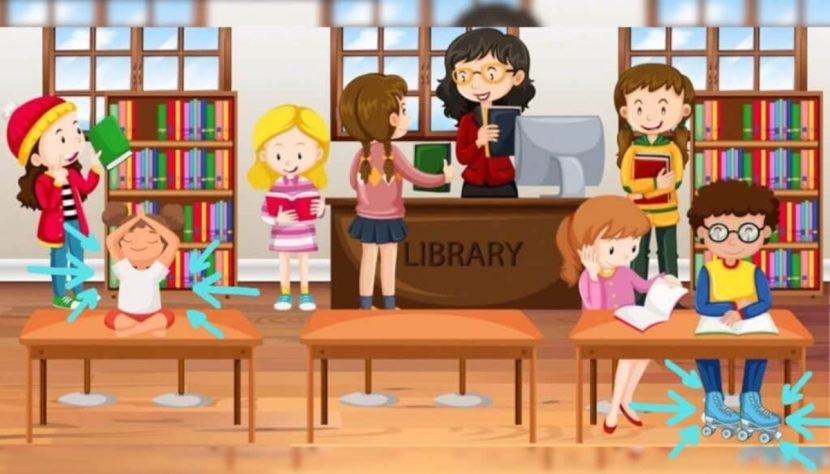 Les 2 erreurs dans la bibliothèque dévoilées