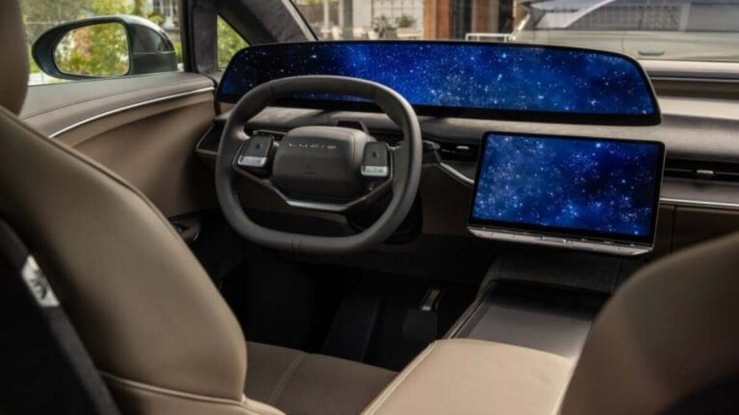 Intérieur voiture Lucid Gravity 
