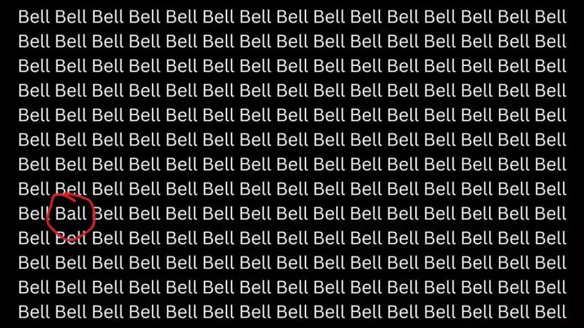 Réponse à l'illusion optique