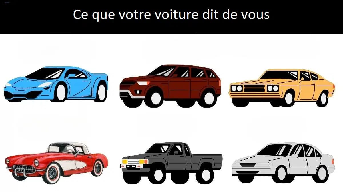 Ce que votre voiture dit vraiment de vous