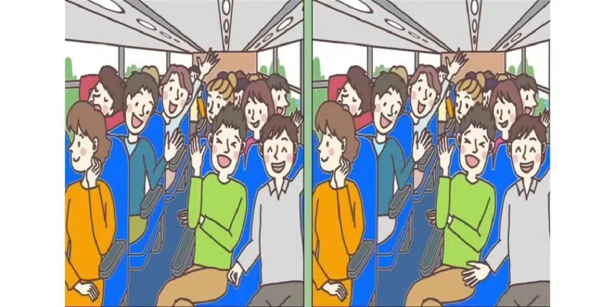 Trois différences à repérer