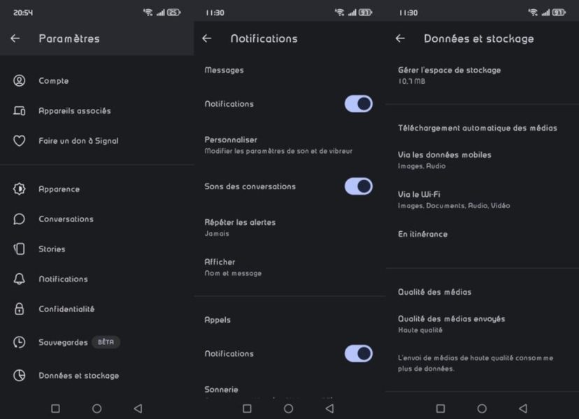 La messagerie Signal au quotidien 2