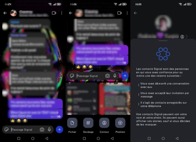 La messagerie Signal au quotidien