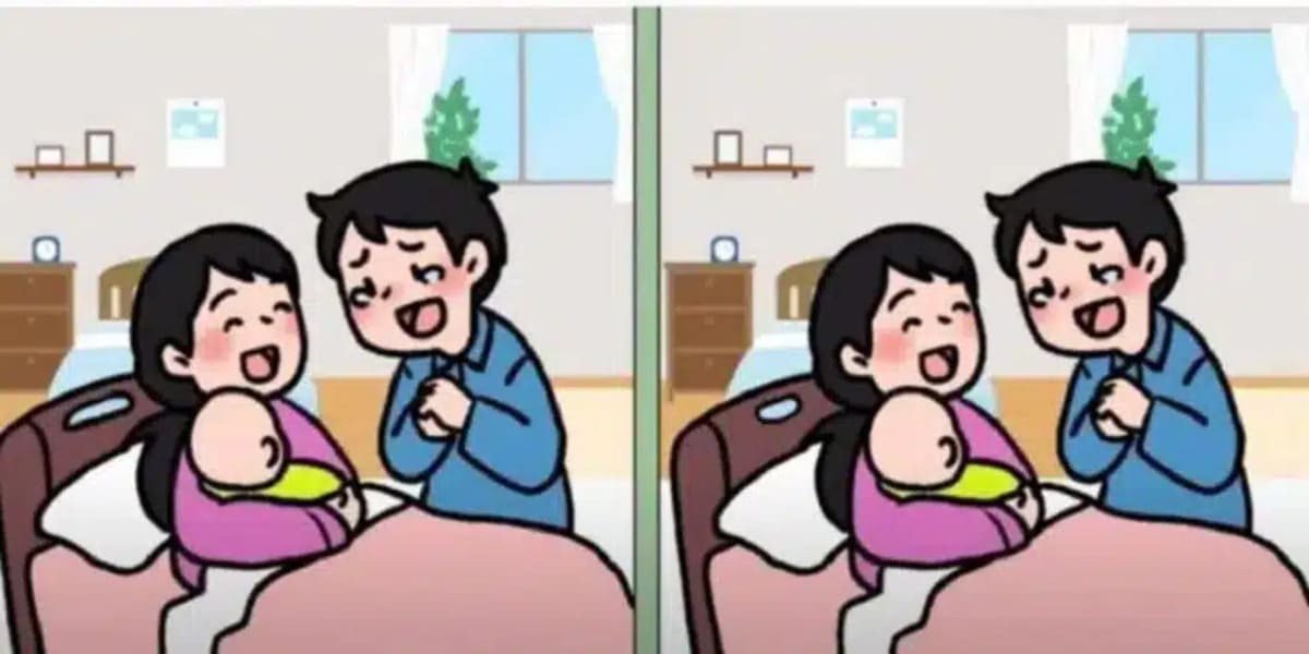 ce que 82 % des gens ignorent dans cette scène familiale