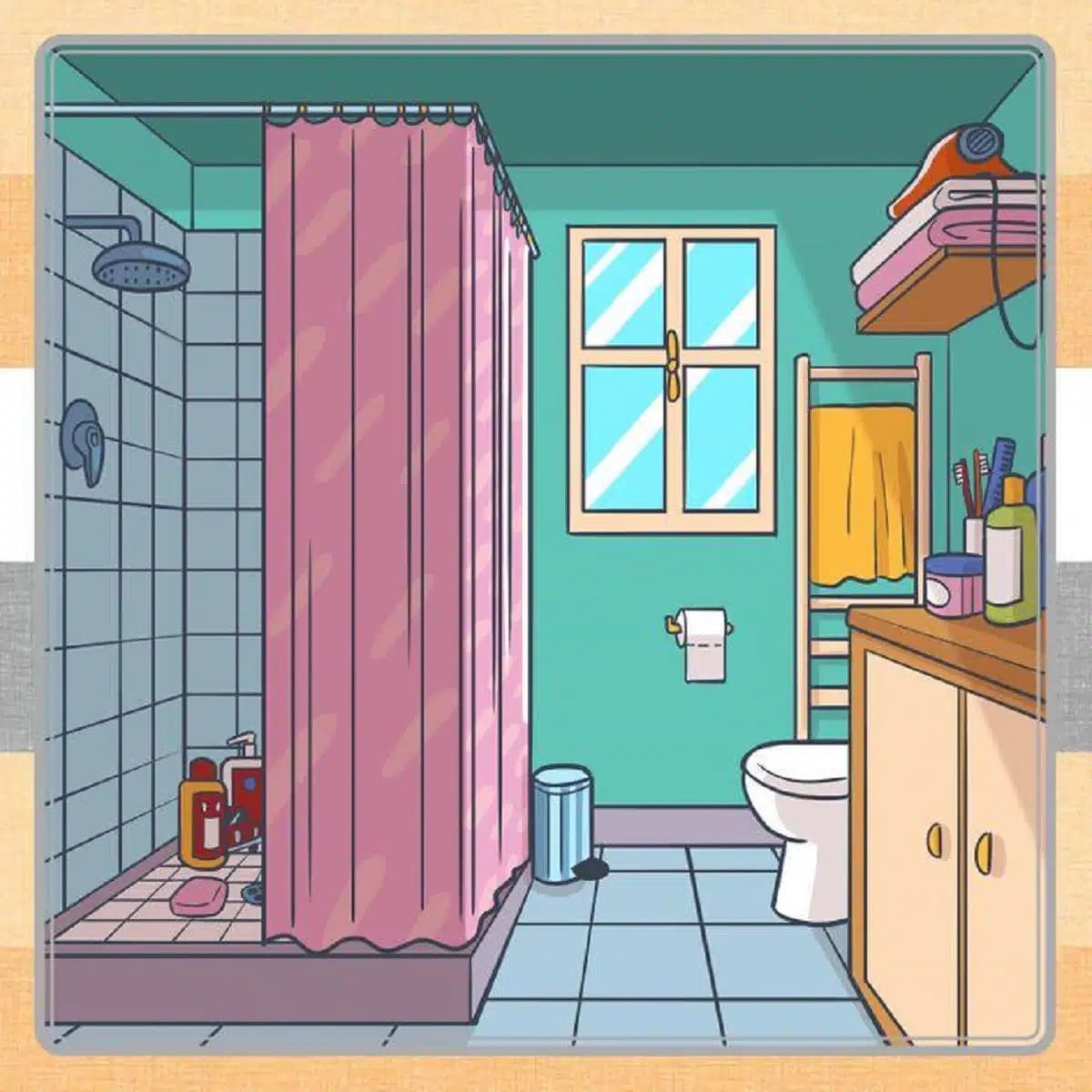 Seuls 1 % trouvent la voiture cachée dans cette salle de bain en moins de 10 secondes Seuls 1 % trouvent la voiture cachée dans cette salle de bain